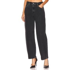 Levi's 'Baggy' Black Dad Denim Jeans Size 24